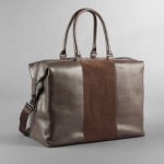 Kenneth Cole Roma Leather & Suede Duffle Bag