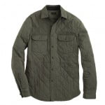 J. Crew Quilted Shirt Jacket