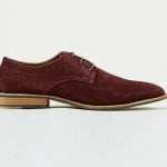TOPMAN Oxblood Suede Lace Up