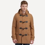 Wool Quilted Toggle Coat