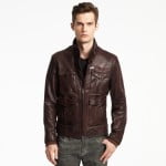 Leather Aviator Jacket