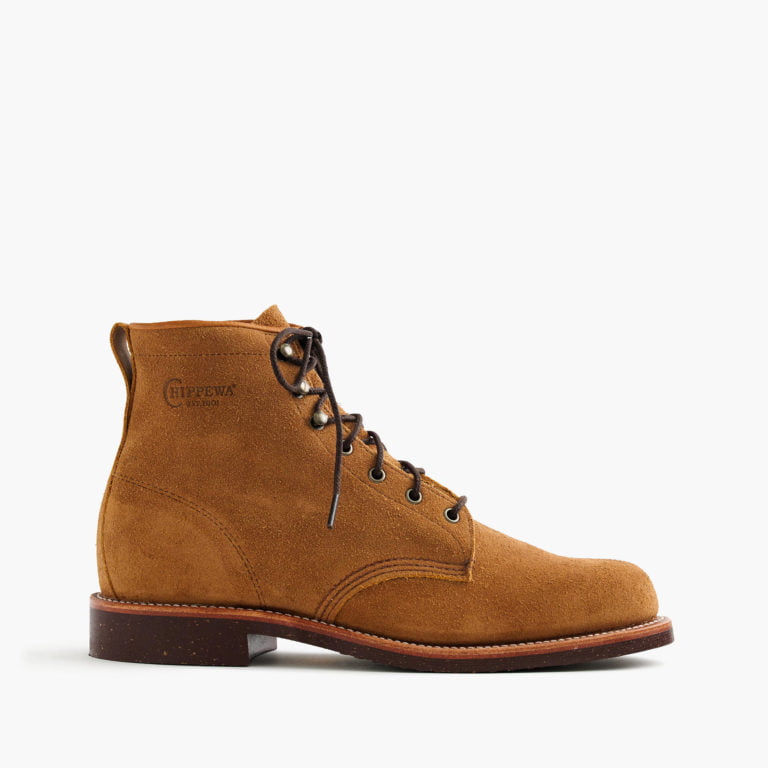 Original Chippewa rough-out Leather Boots from J. Crew - Mensfash
