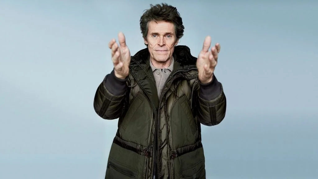 willem dafoe warm winter parkas for gq style