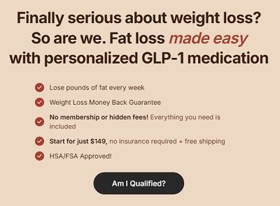 Guys Lose Weight with GLP-1 via TeleHealth